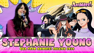 Stephanie Young Q\u0026A | Animate! Raleigh 2024 |