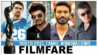 62nd FILMFARE Awards South Tamil Nomintations : Latest Tamil News