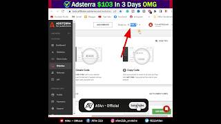 $1988 Adsterra Payment Proof | Adsterra Current Balance $103 😱2024😱 #shortsvideo #shorts #shortsfeed