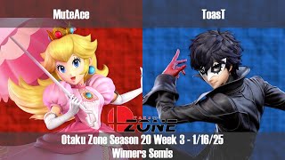 OZone20W3 - WS - MuteAce [Peach] vs ToasT [Joker]