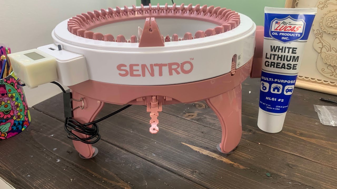 How To Service A Sentro 48 Pin Knitting Machine - YouTube