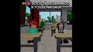 A tosse sai com tudo😥 Quem ai já segurou tosse na sala??🤣 #roblox #fyp #humor