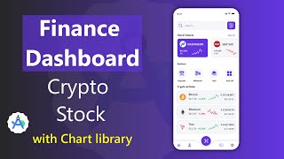 Finance dashboard Android Studio Project tutorial