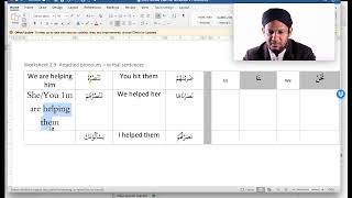 5. Arabic Online - Nahwu 1 (part 1) - Ml Khalil Hendricks