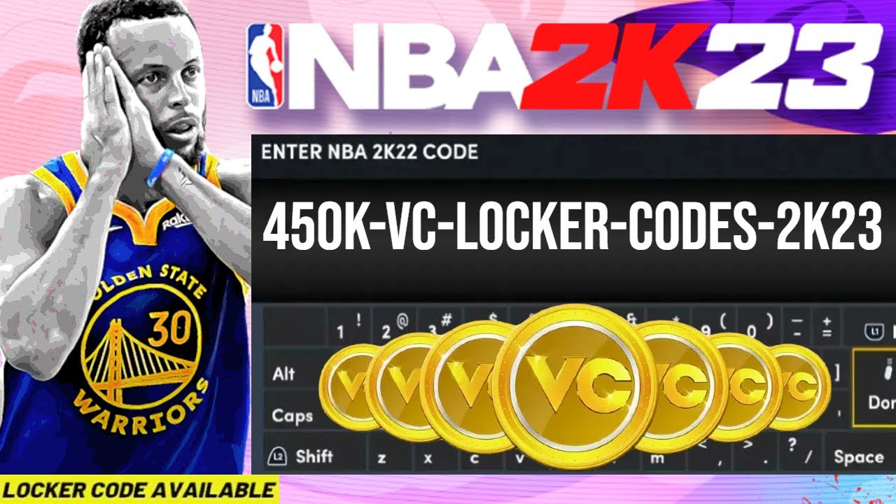 SEASON 7 LOCKER CODES 450K VC LOCKER CODES NBA 2K23 LOCKER CODES (NBA ...