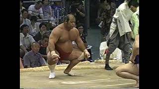 平成13年東十両六枚目名古屋場所 戦闘竜 vs 智乃花