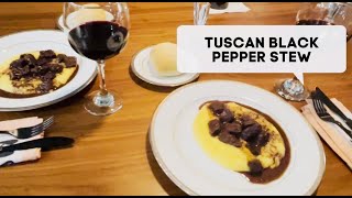 Tuscan Black Pepper Beef Stew (Peposo)