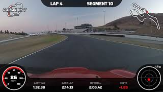 Sonoma - SpeedSF - Best Lap vs Optimal - 11.28.2022