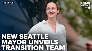Seattle Mayor-elect Katie Wilson unveils powerhouse transition team of local leaders