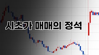 '이것'만 잘해도 오전매매는 끝납니다. [시초가매매의 모든것]