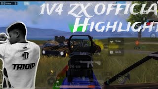 NTT _TRIDIP //1V4 ZX HIGHLIGHTS/NTTESPORTS//BGMI /iPhone 13