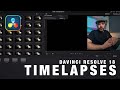 How to import/create a Timelapse into DaVinci Resolve 18