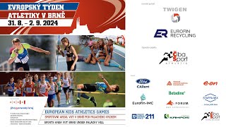 EUROPEAN KIDS ATHLETICS GAMES 2024 / 19. ročník / 31. 8. 2024 - 2. 9. 2024 - 1/4