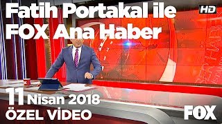 Baykal'a ilk ziyaret Erdoğan'dan geldi! 11 Nisan 2018 Fatih Portakal ile FOX Ana Haber