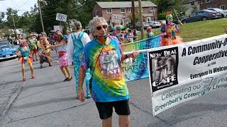 Greenbelt Labor Day Parade 2022, New Deal Cafe, Greenbelt Co-op