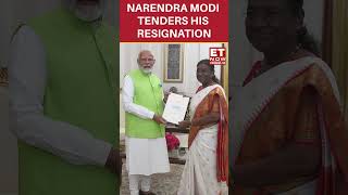 Narendra Modi Tenders His Resignation As Prime Minister Of India | #etnow #pmmodi #resignation