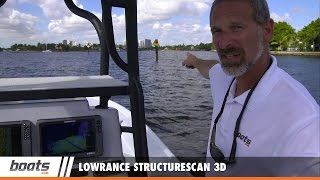 Lowrance StructureScan 3D: First Look Video