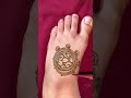 Beautiful feet Mehndi design #feetmehendi #youtubeshorts #shorts