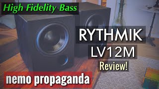 Best Budget SQL Servo Subwoofer! Rythmik LV12M Review!