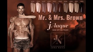 Jana Nails - Mr. Brown - www.nails-jana.com #mrbrown