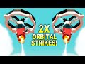 2 Orbital Strike Cannons VS 1 Car!