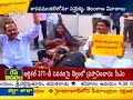 protest over bifurcation at state legislative council by tdp mlc s