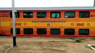 UDAY Express BRAND NEW  rake of Southern Railway parked at Tada RS