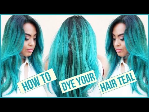 How I Dye My Hair Mermaid Teal || DIY || At Home Hair Dyeing Routine How I Dye My Hair Mermaid Teal || DIY || At Home Hair Dyeing Routine