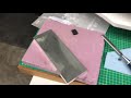 Unboxing and first use of Shapton glass stone and Atoma diamond sharpening plates!!