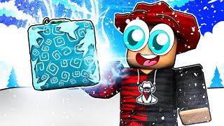 I Fully Awakened ICE FRUIT And It's CRACKED... (ROBLOX Blox Fruit)