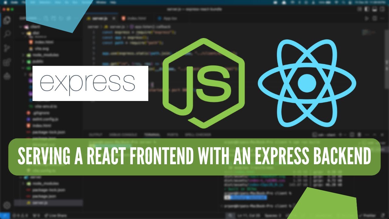 How To Bundle A React Frontend With An Express Node Backend For