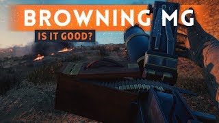 ► M1917 BROWNING MG: IS IT GOOD?! - Battlefield 1 Turning Tides DLC