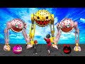 MS PACMAN & PACMAN VS TWO LEG ROBOT PACMANS VS NICK LOVE TANI VS PACMAN IN CANDY