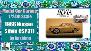 Model Car Garage - The Aoshima 1966 Nissan Silvia Model Car Kit - An Unboxing Video