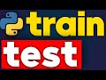 Train Test Split in sklearn (scikit-learn) - Machine Learning #2