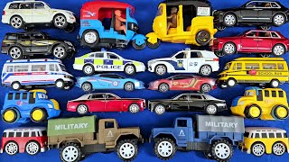 🚗 Epic New Toy Car Collection: Pajero, Rolls Royce, Auto Rickshaw, Ambulance \u0026 Baby Bus Unveiled! 🎉