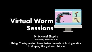 VM#8 Dr. Michael Shapira - Characterizing the role of host genetics in shaping the gut microbiome