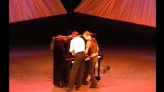 Piano-juggling act by Vova and Olga