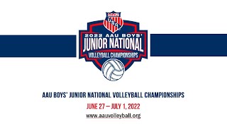 2022 AAU Boys' Junior National Volleyball Championships - Coaches Video