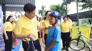 ขนส่งจังหวัดลพบุรี จัดโครงการเสริมสร้างทักษะและประสบการณ์ด้านความปลอดภัยทางถนนแก่เด็กและเยาวชน