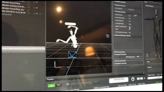 motion capture test(optitrack *5)+motion builder