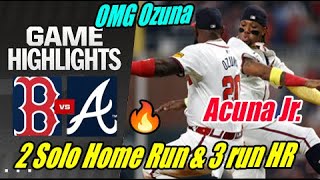 Braves vs Red Sox Game Highlights May 09, 2024 | Everyone was mesmerized by Ozuna tonight 🔥🔥🔥