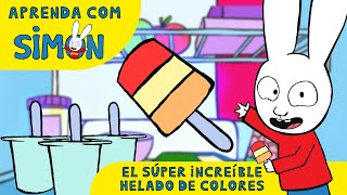 Simón *El súper increíble helado de colores* Aprende con Simon [Dibujos animados para niños]