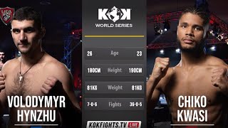 KOK World Series 92 Part 2 in Riga, Latvia: Chico Kwasi vs. Volodymyr Hynzhu (2021)