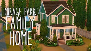 Mirage Park Family Home 🌥 // Sims 4 Speed Build