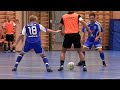 träningsmatch i futsal mellan frövi o. plättlätt inför turnén under 2 4 november .