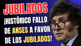 🛑 AL FIN❗️MILEI CONFIRMA LA MEJOR NOTICIA para JUBILADOS y PENSIONADOS de ANSES en DICIEMBRE 2024