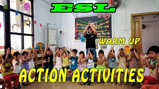 Warm up action activities [kindergarten]