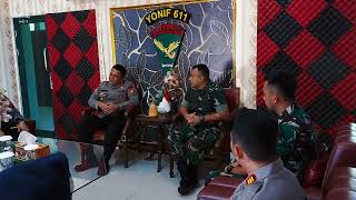 Halal Bihalal Sinergitas TNI POLRI