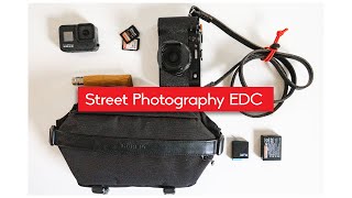 Street EDC ft. Fuji X100V \u0026 Moment Fanny Sling